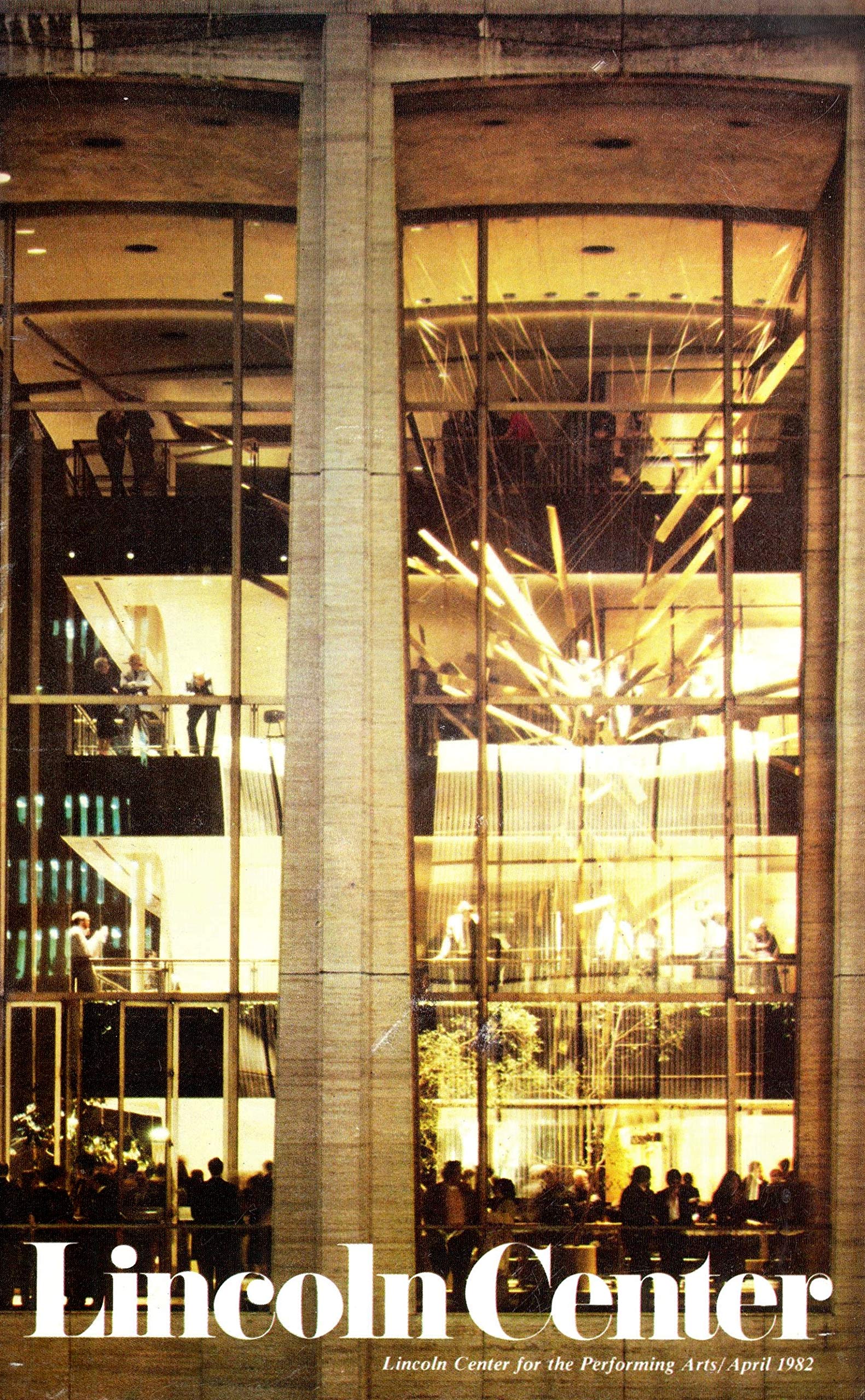 Metropolitan Opera, Lincoln Center Stagebill Vol. IX, No. 8 April 1982, Les Sylphides, The Wild Boy, and Bourree Fantasque