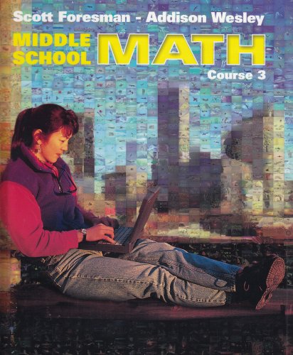 Middle School Math Course 3 · 8th Grade Volume 1 · Chapters 1- 6 · Teacher Edition