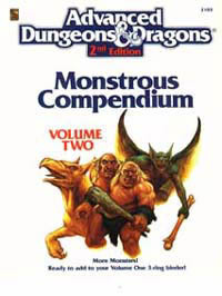 Monstrous Compendium: Volume Two