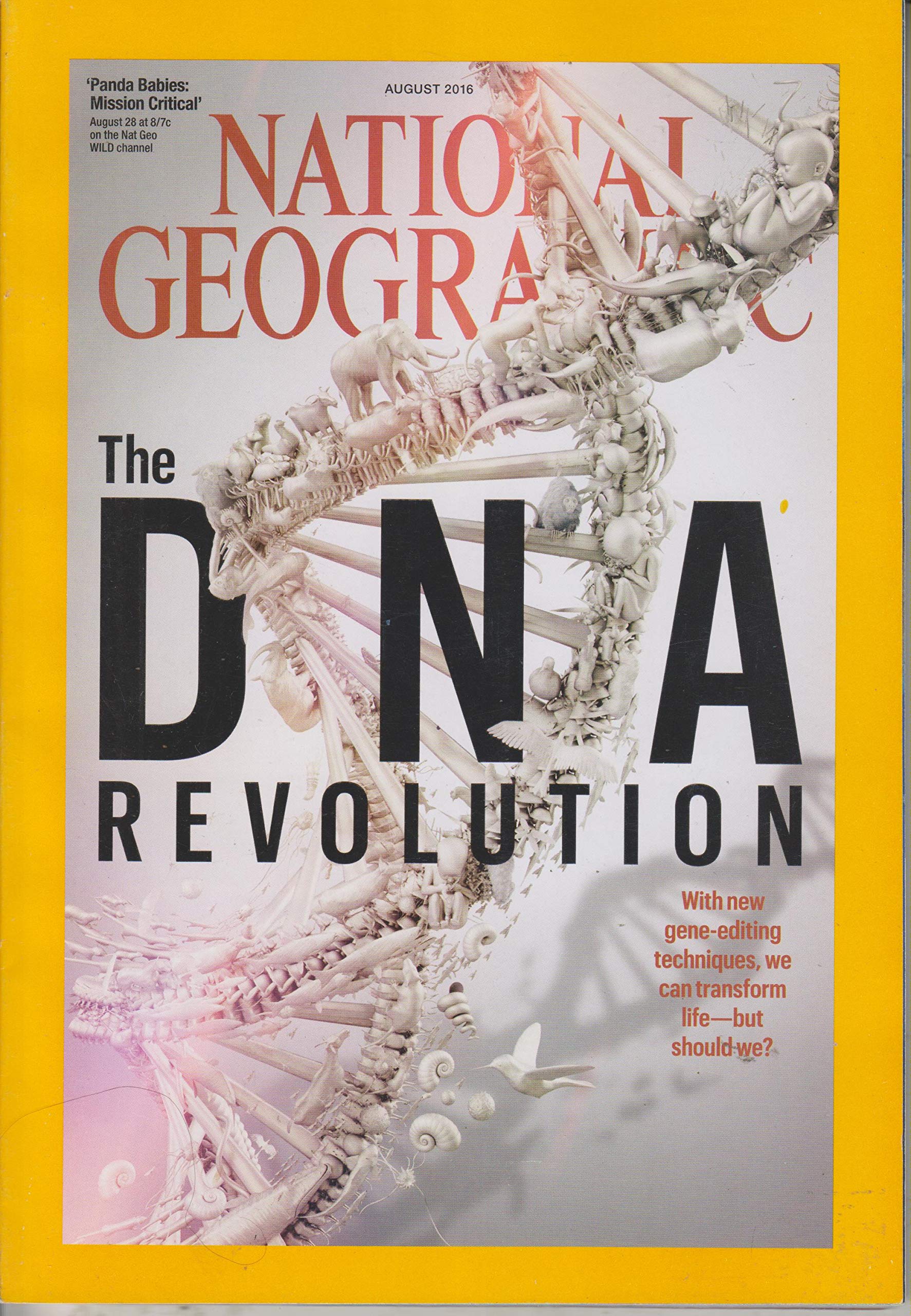 National Geographic Magazine, August 2016 | The DNA Revolution