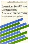Poems for a Small Planet: Contemporary American Nature Poetry