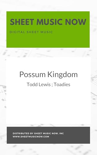 Possum Kingdom Sheet Music
