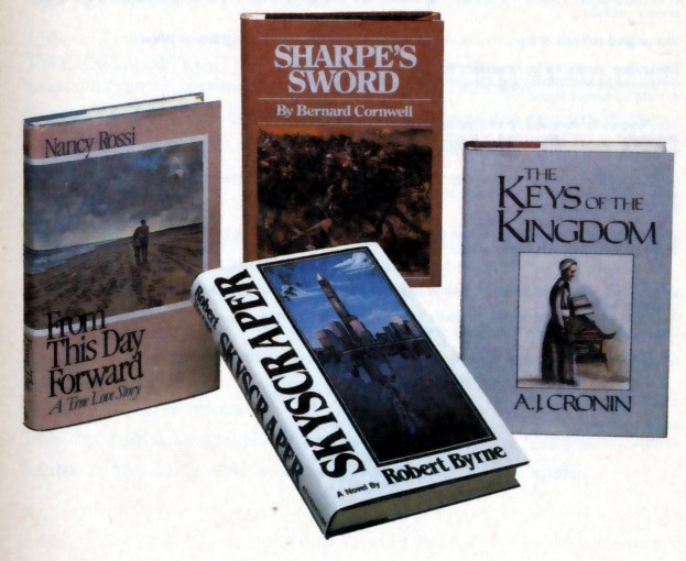 Reader's Digest Condensed Books; 1984 #3, Volume 154: Skyscraper / The Keys Of The Kingdom / From This Day Forward / Sharpe's Sword