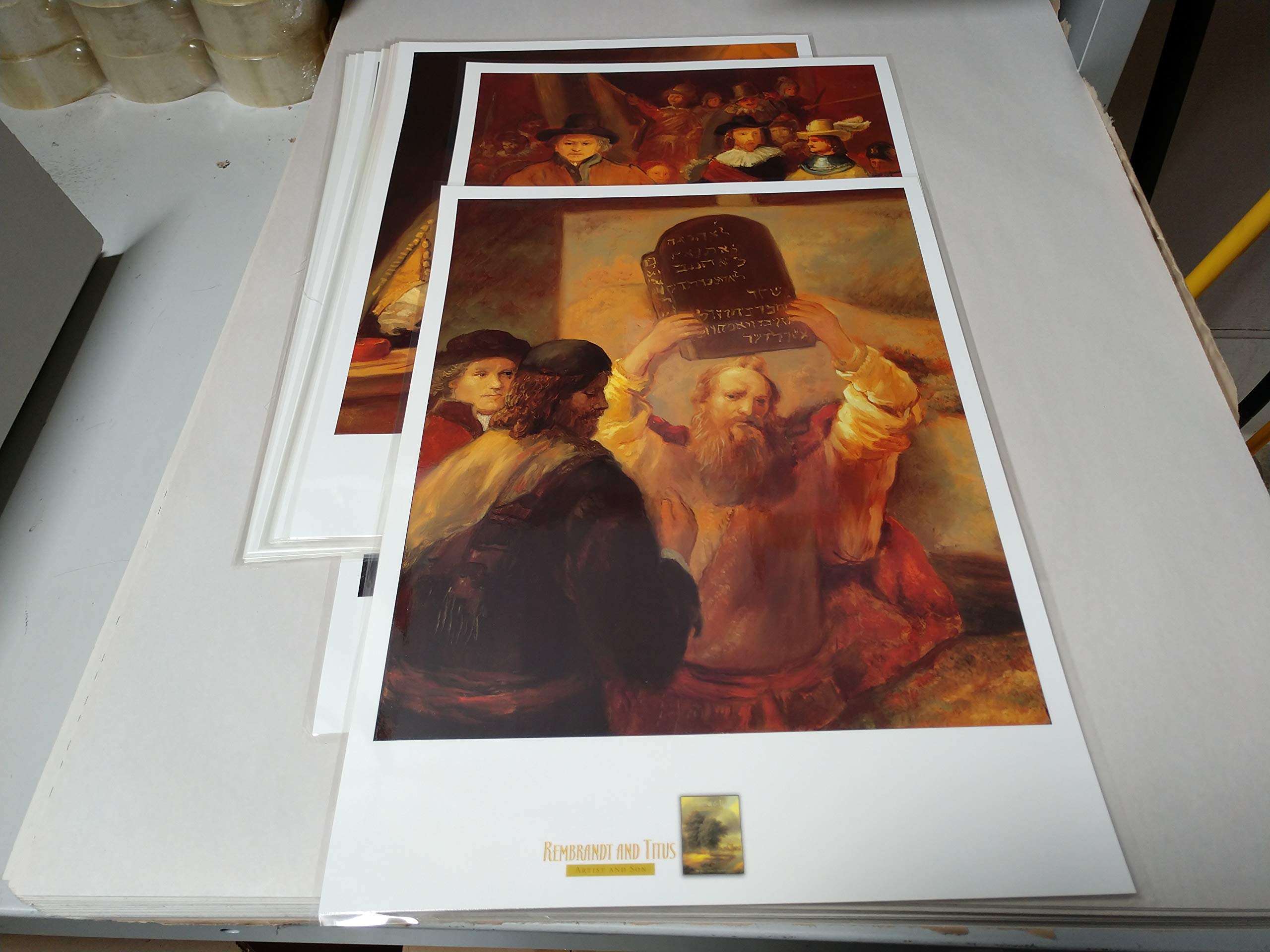 Rembrandt and Titus Classroom Posters