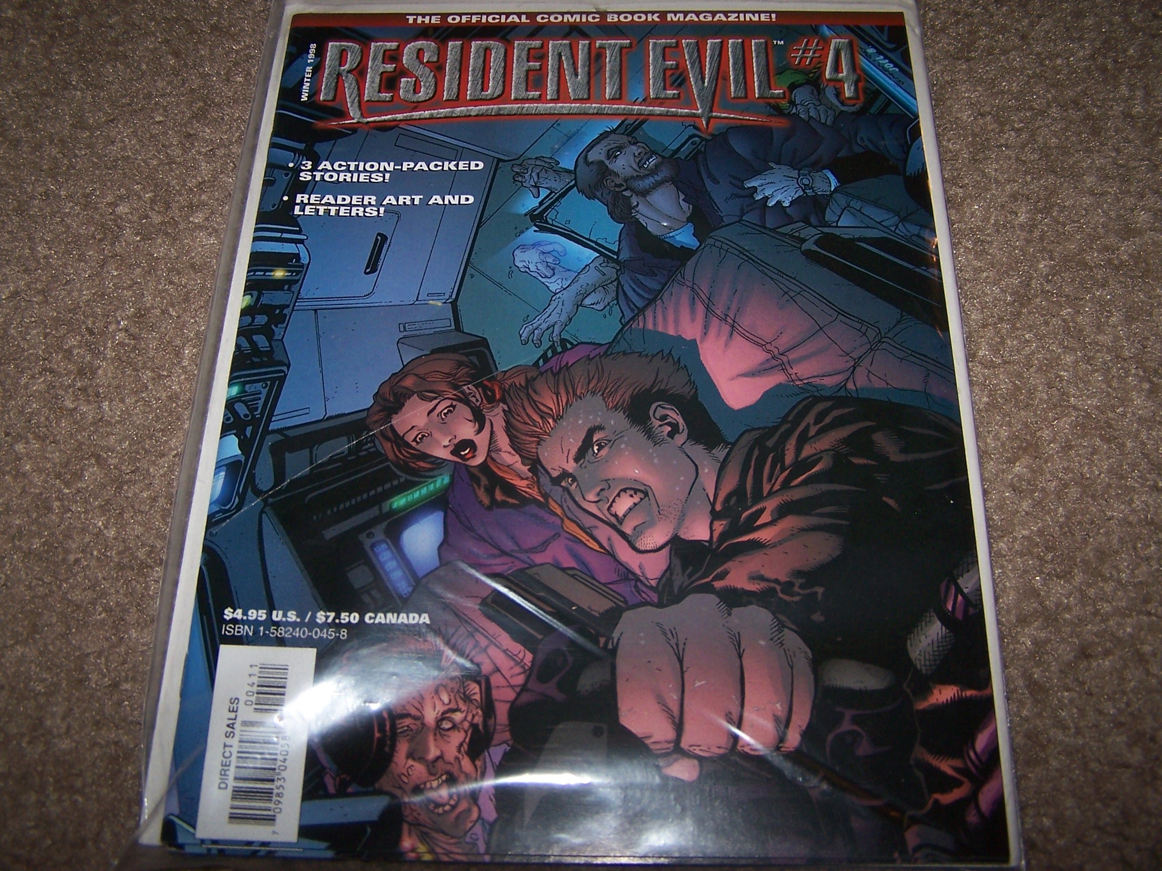 Resident Evil Official Comic Book Magazine #4