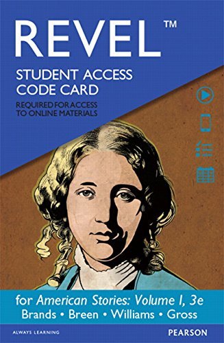 Revel for American Stories: A History of the United States, Volume 1 -- Access Card