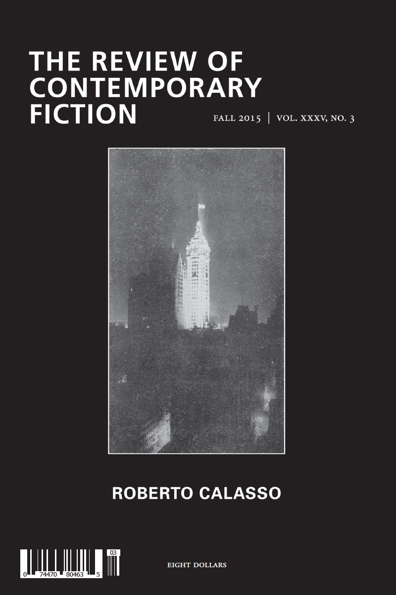 Review of Contemporary Fiction: Roberto Calasso Issue
