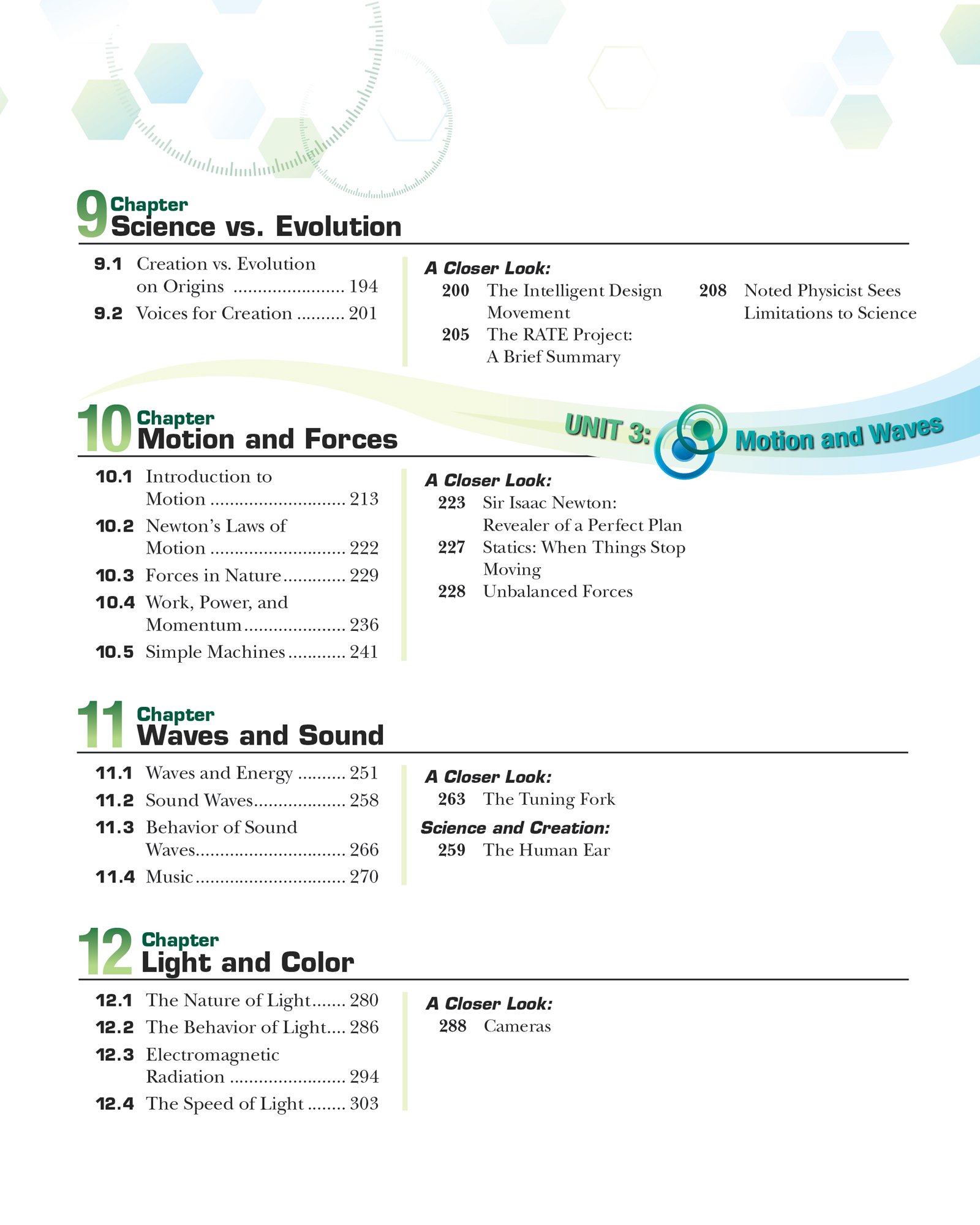 Science: Matter and Energy
