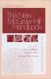 Selected Material from The McGraw-Hill Handbook