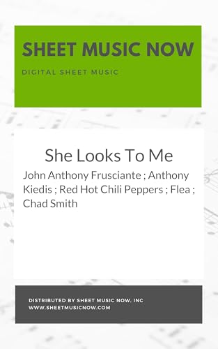 She Looks To Me Sheet Music