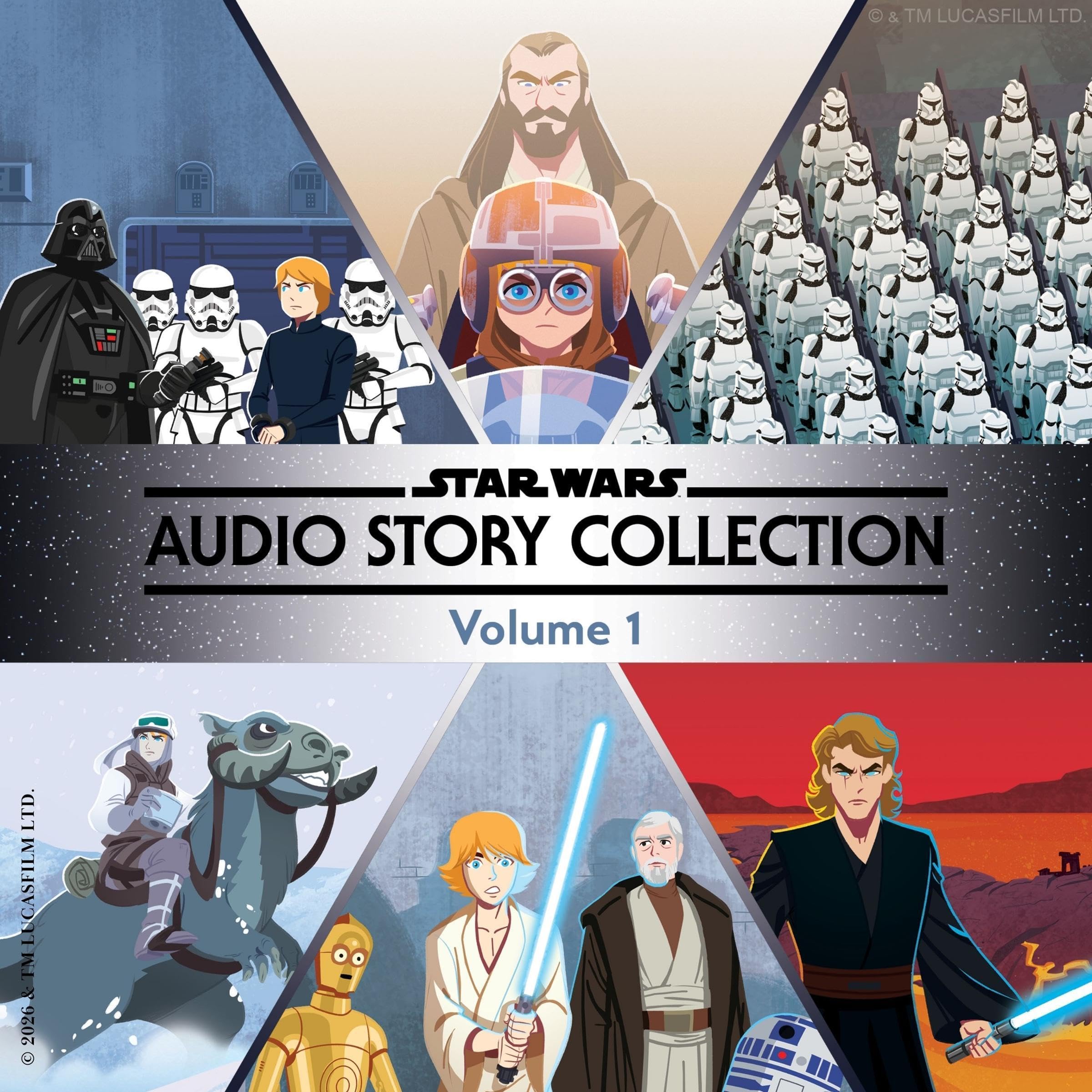 Star Wars 5-Minute Stories Audio Collection: Volume 1