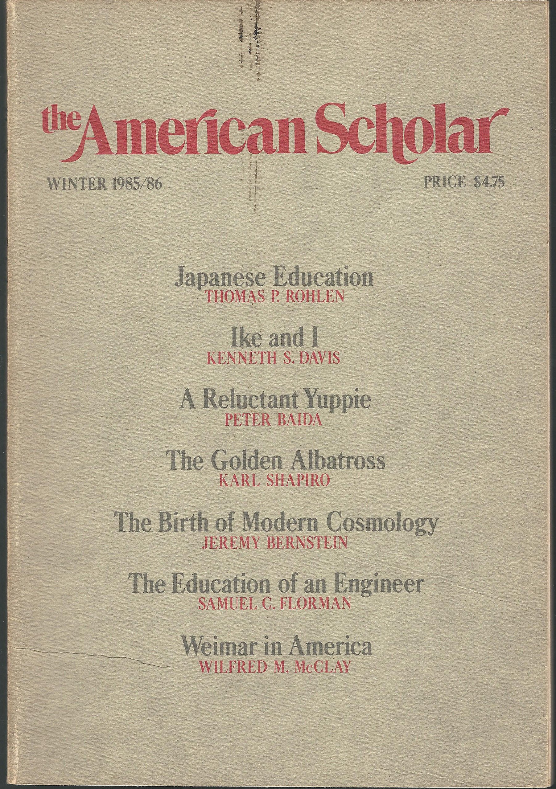 The American Scholar, Volume 55, Issue 1, Winter 1985/86