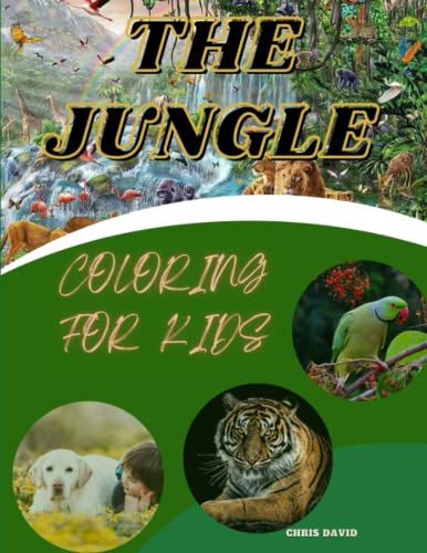 The Jungle: Coloring for kids