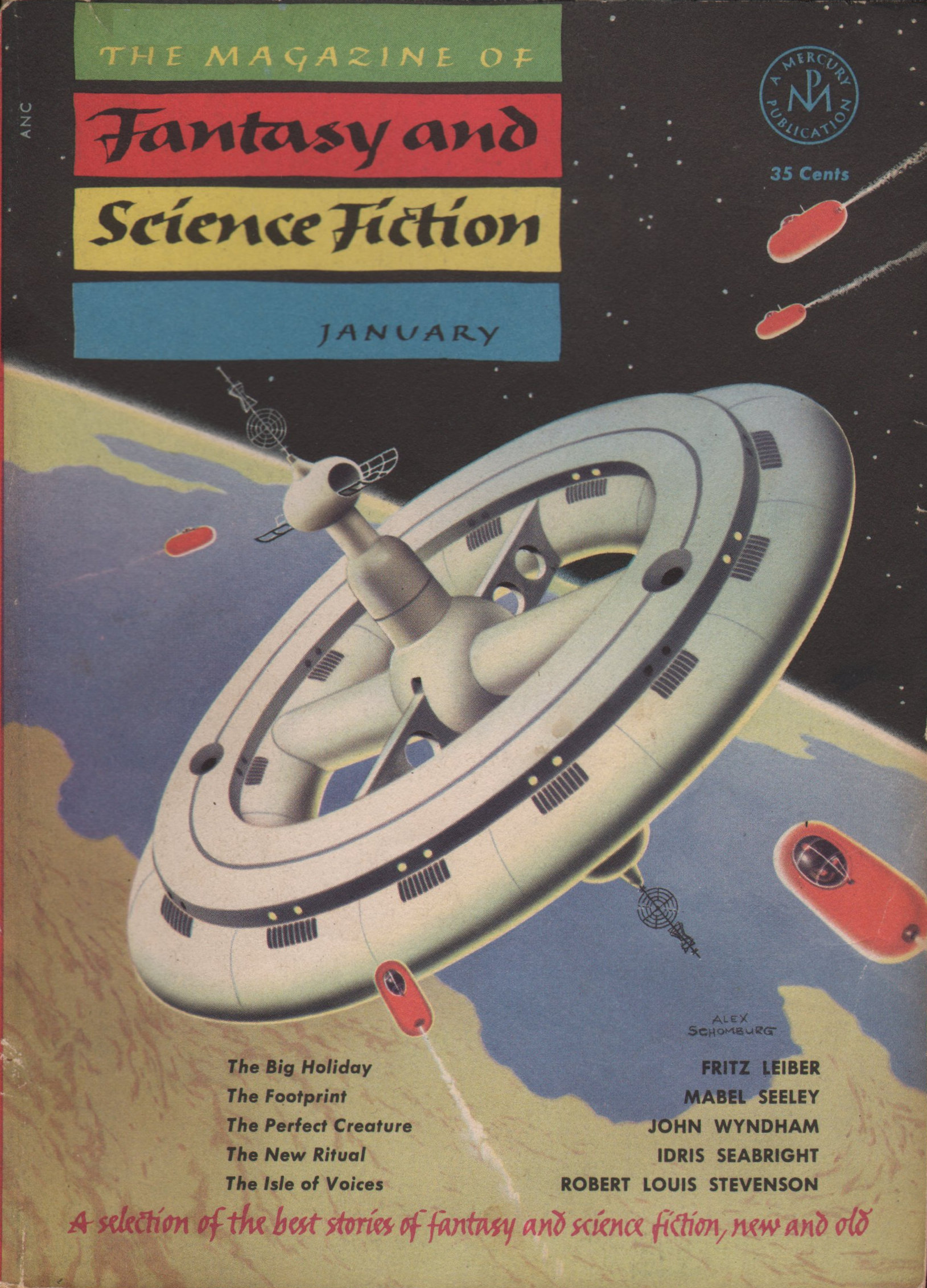 The Magazine of Fantasy and Science Fiction, January 1953