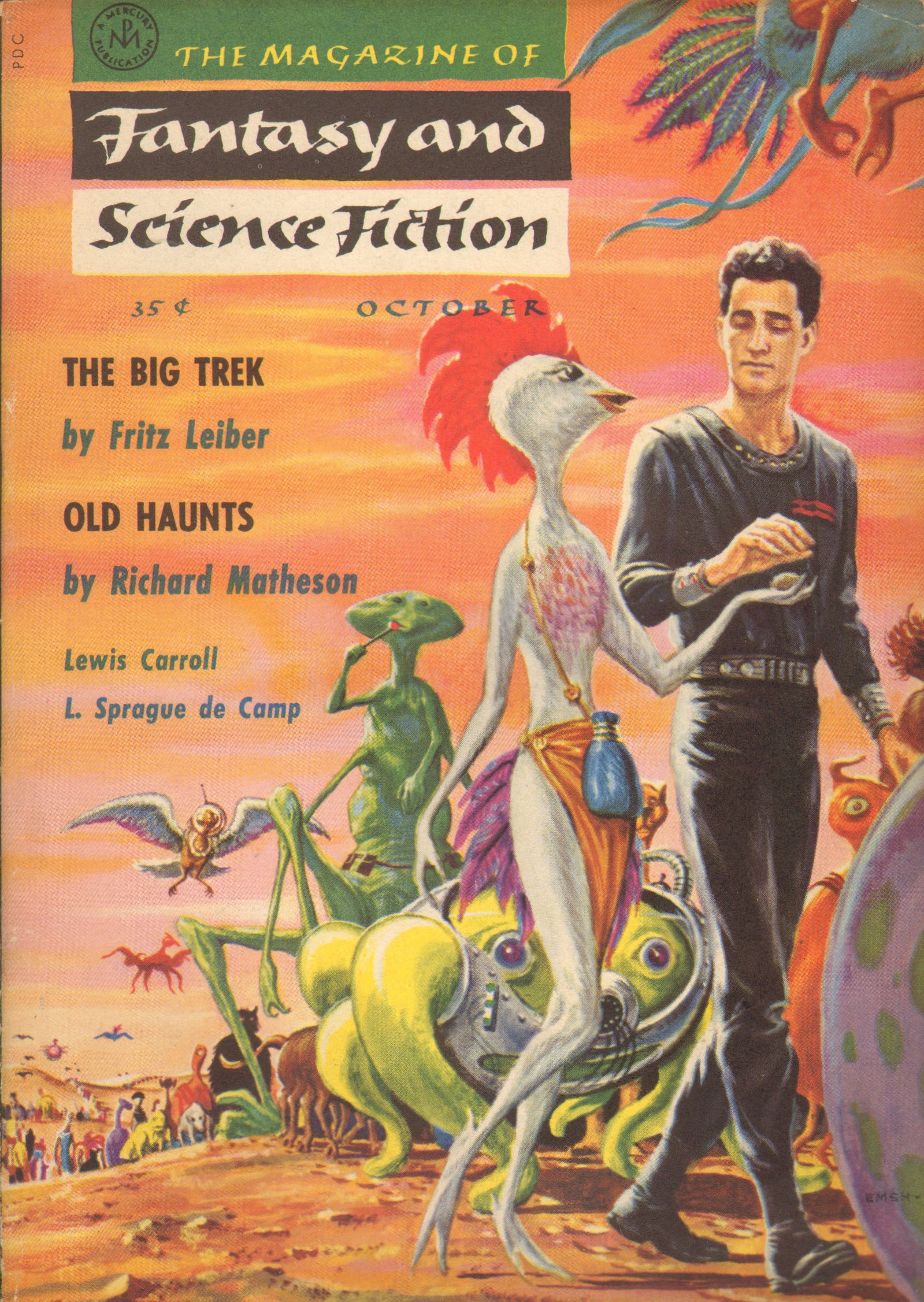 The Magazine of Fantasy and Science Fiction, October 1957