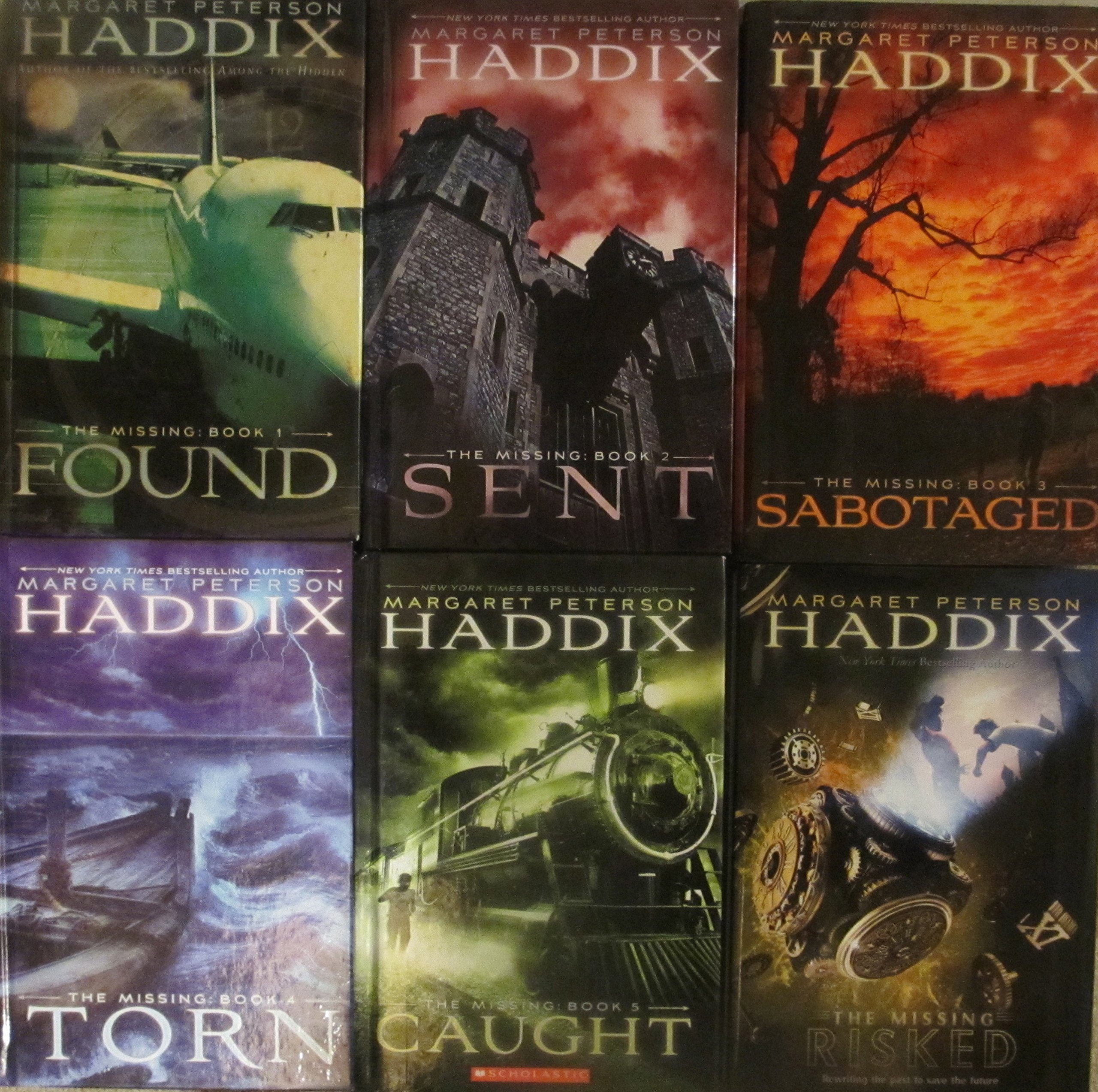 The Missing Series Set by Margaret Peterson Haddix Books 1-6