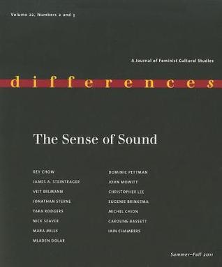 The Sense of Sound (Volume 22)