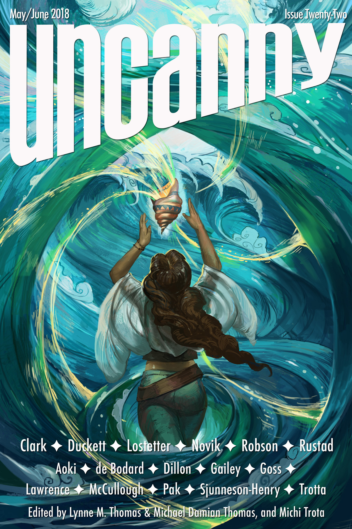 Uncanny Magazine, Issue 22, May/June 2018